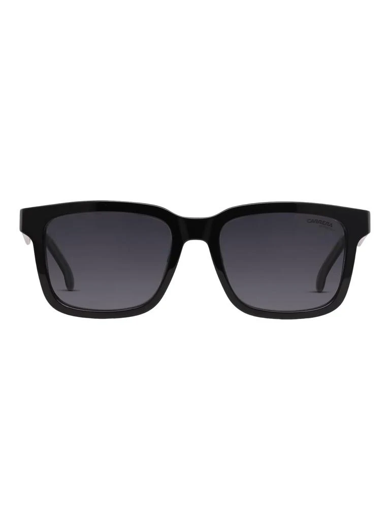 Carrera 251/S Shiny Black Frame Gray Square 53-18-145 Sunglasses 1