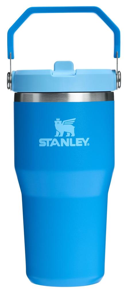 Stanley Stanley IceFlow 2.0 Flip Straw Tumbler with Handle 20 oz | Twist On Lid and Flip Up Straw | Leak Resistant Water Bottle | Insulated Stainless Steel | BPA-Free | Azure