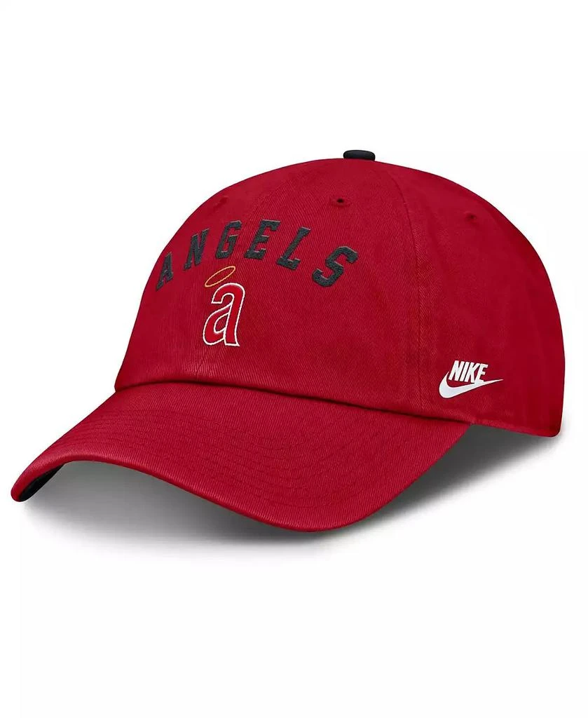 NIKE Men's Red California Angels Cooperstown Collection Club Adjustable Hat 1