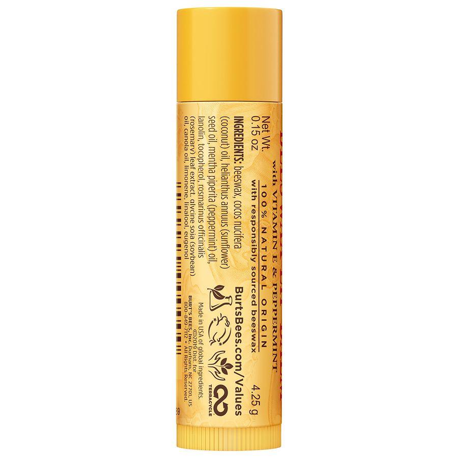 Burt's Bees Beeswax Lip Balm Peppermint, Beeswax