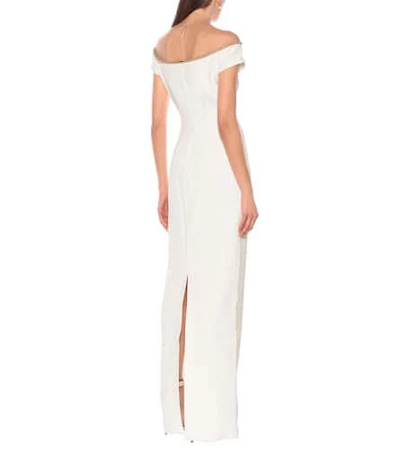 Stella McCartney Lara stretch-cady gown 3
