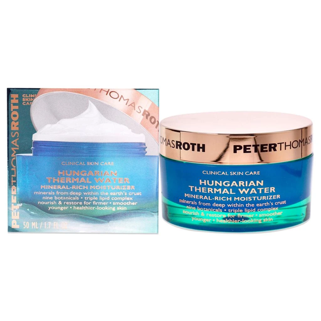 Peter Thomas Roth Hungarian Thermal Water Mineral-Rich Moisturizer by  for Unisex - 1.7 oz Moisturizer 4