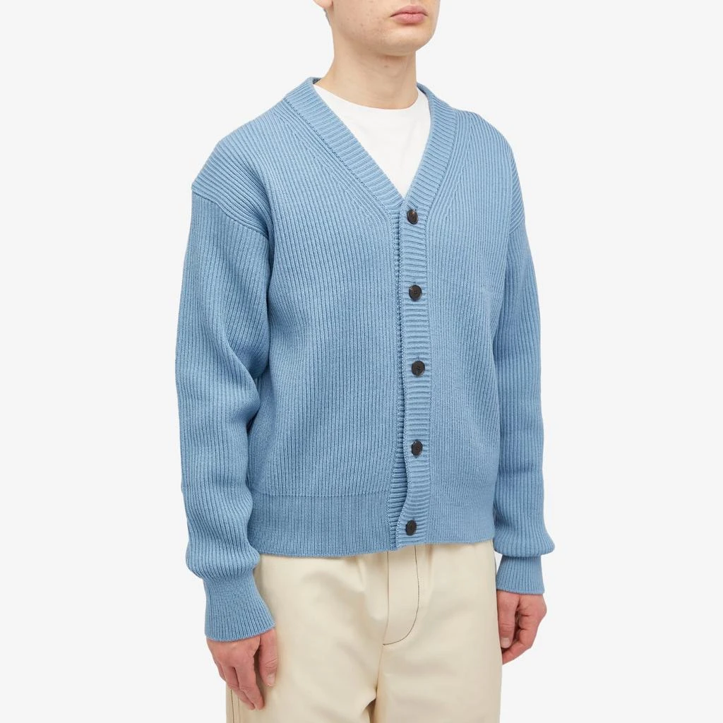 Auralee Auralee French Merino Rib Cardigan - Sweaters - Free 