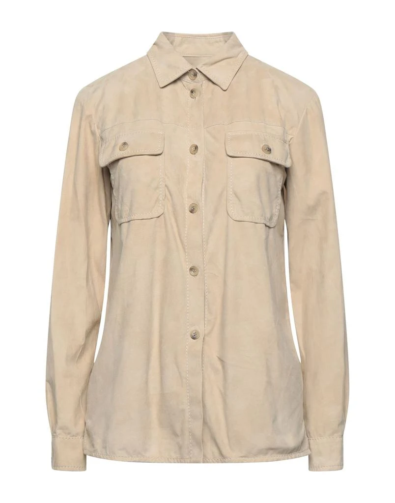 Armani Collezioni Solid color shirts & blouses 1