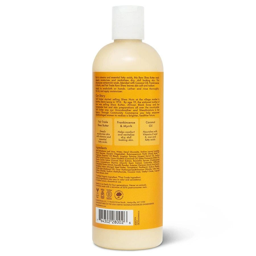 SheaMoisture Hydrating Body Wash Raw Shea Butter 2