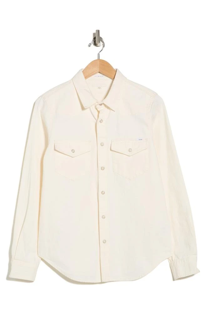 MOTHER The All My Exes Embroidered Denim Shirt 3