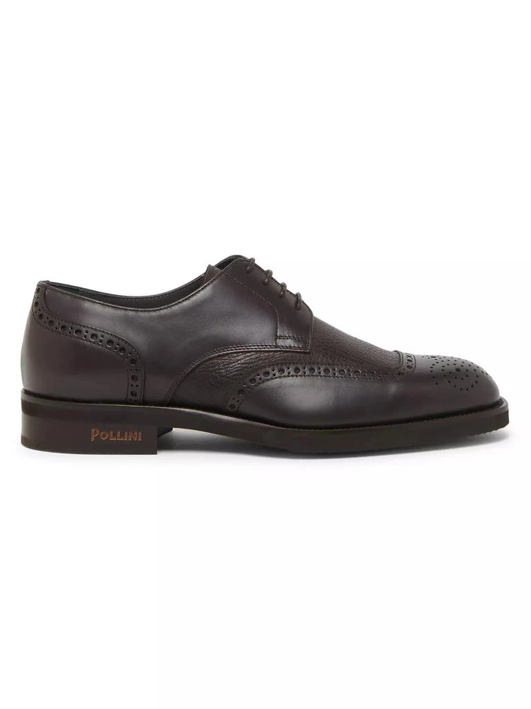 Men’s Pollini Black Perforated Leather Penny Loafers Pollini Slip-on shoes for Men | Online Sale up to 67% off | Lyst main image 3