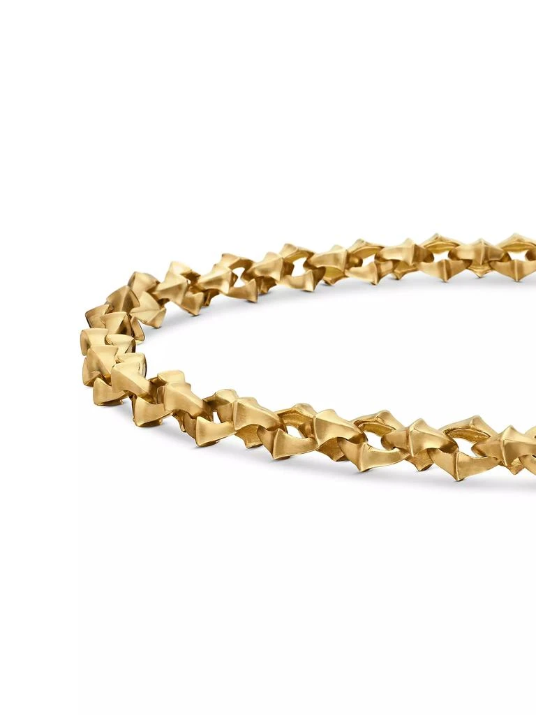David Yurman Armory Chain Bracelet In 18K Yellow Gold 6