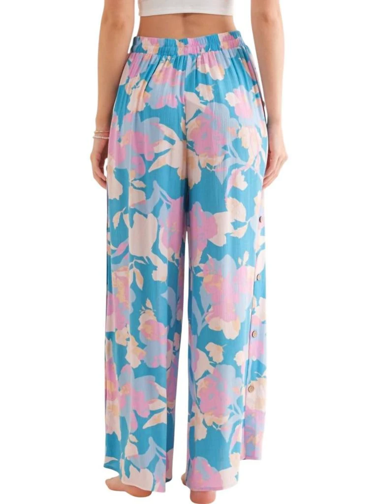 Cozy Casual Cozy Casual - Floral Wide Leg Palazzo Pants 3