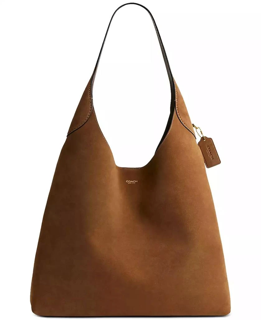 Coach Suede Brooklyn Extra-Large Shoulder Bag 39 1