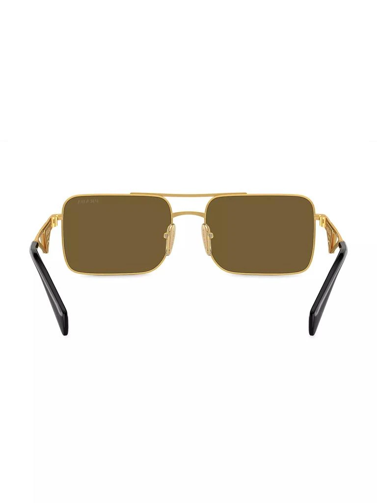 Prada A52S 56MM Rectangular Sunglasses 5