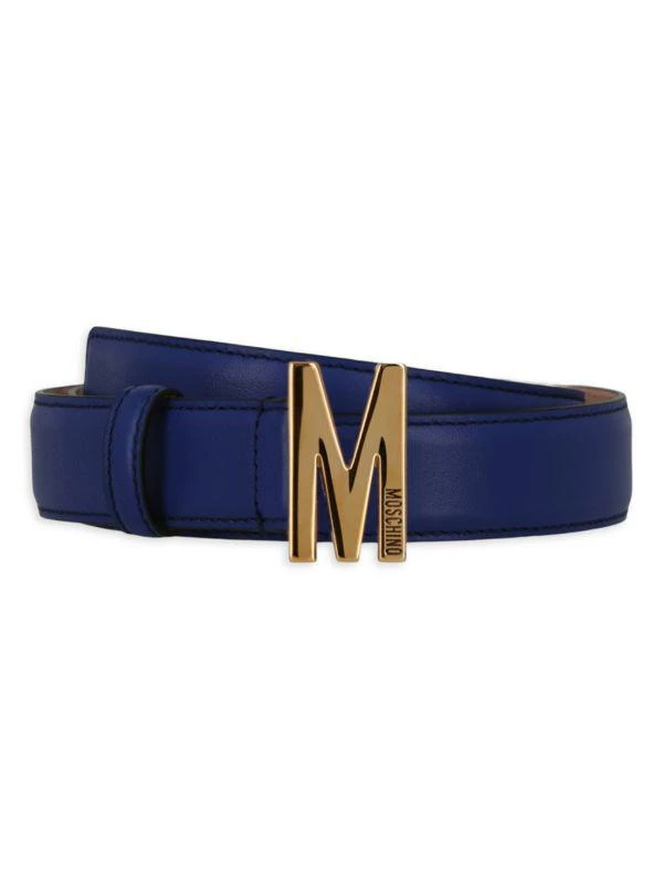 M Logo Leather Belt – On Sale Now with Up to 44% Off  display picture 1