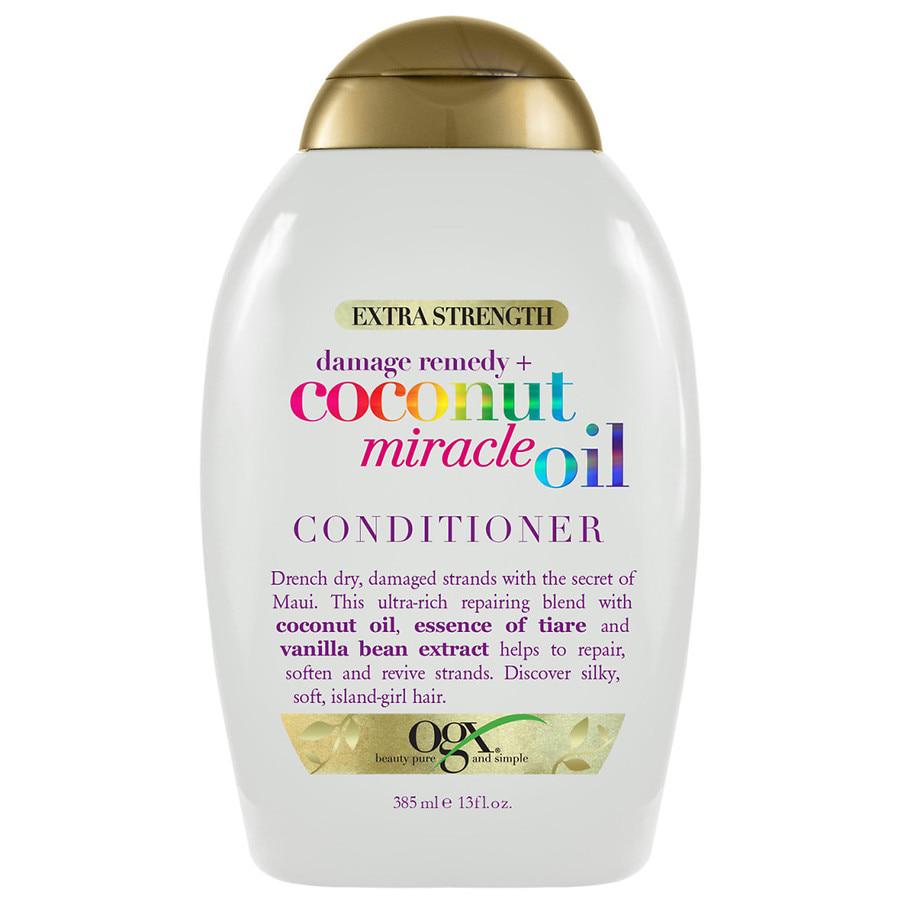 OGX Extra Strength Damage Remedy + Coconut Oil Conditioner Coconut Milk, Tangerine, & Warm Vanilla