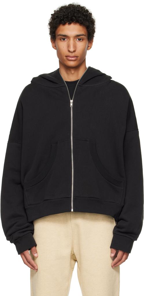 Black Full Zip Hoodie – On Sale Now with Up to 39% Off