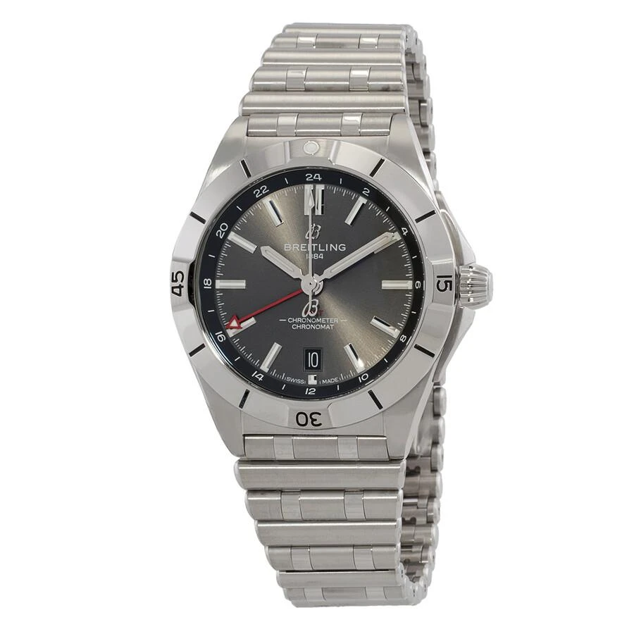 BREITLING Chronomat GMT 40 Automatic Chronometer Grey Dial Men's Watch A32398101M1A1 1