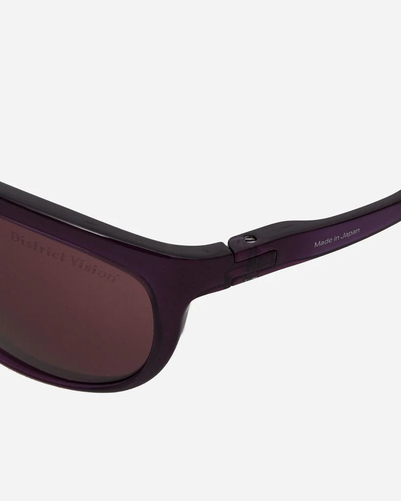 District Vision Takeyoshi Altitude Master Sunglasses Nightshade / D+ Black Rose 5
