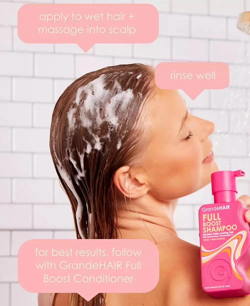 Grande Cosmetics GrandeHAIR Full Boost Shampoo, 8.12 oz. 11