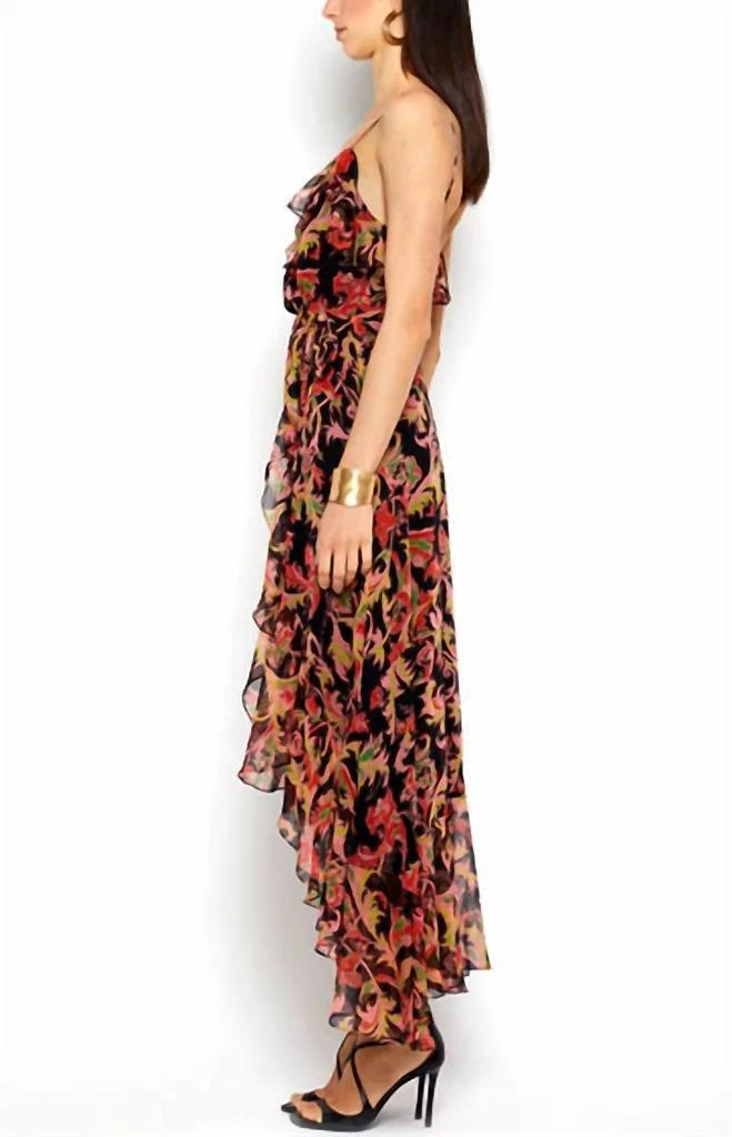 PRABAL GURUNG Prabal Gurung - Printed Ruffle Hem Dress 3