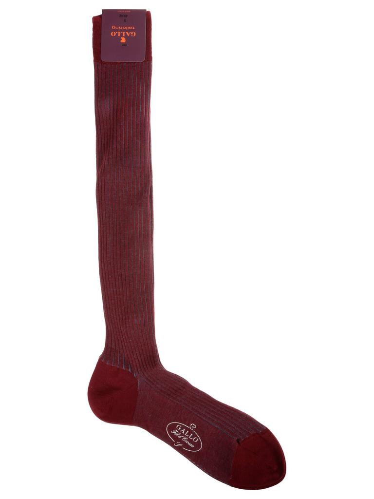 GALLO Gallo Ribbed Knee-High Socks
