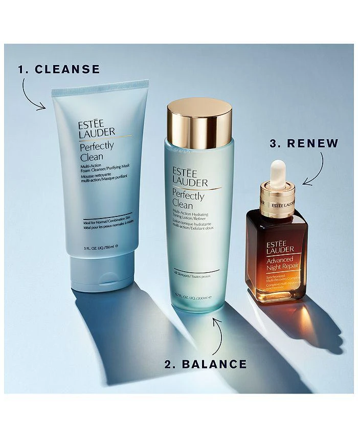 Estée Lauder Perfectly Clean Multi-Action Foam Cleanser/Purifying Mask 3