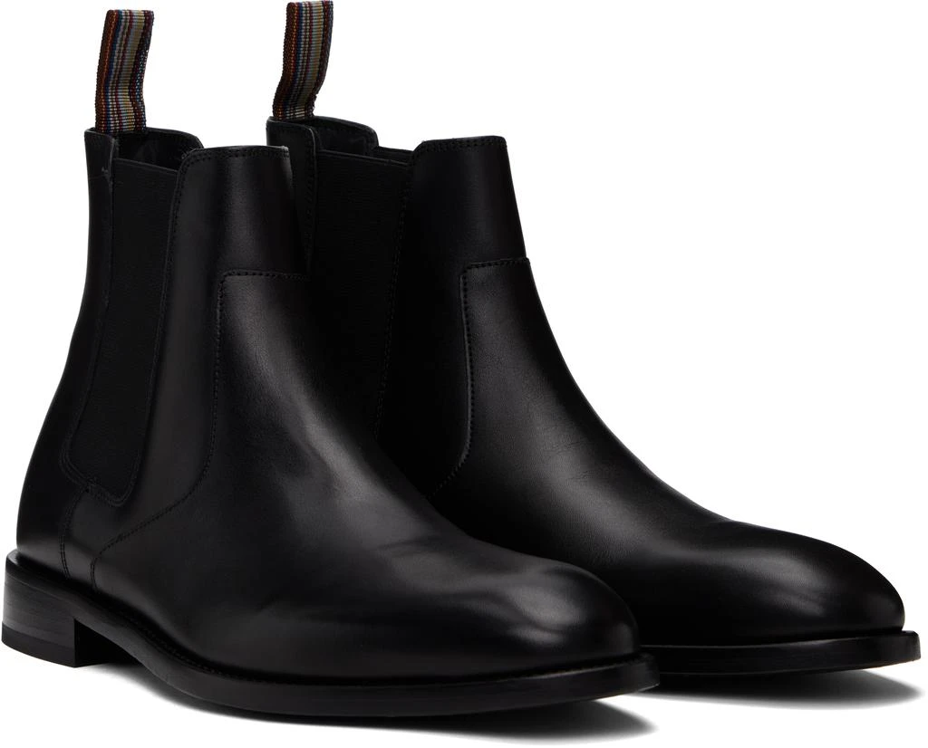 Paul Smith Black Leather Lawson Chelsea Boots 4