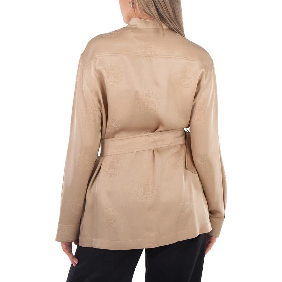 Burberry Belted-Waist Button-Up Shirt 3
