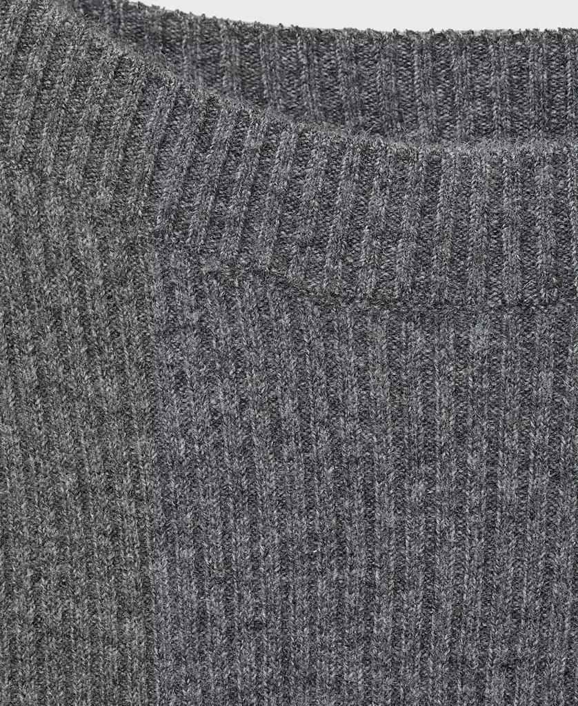 Mango Women's Boat Neck Ribbed Sweater 7