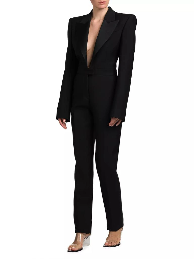 Alexander McQueen Wool Blazer Jumpsuit 4