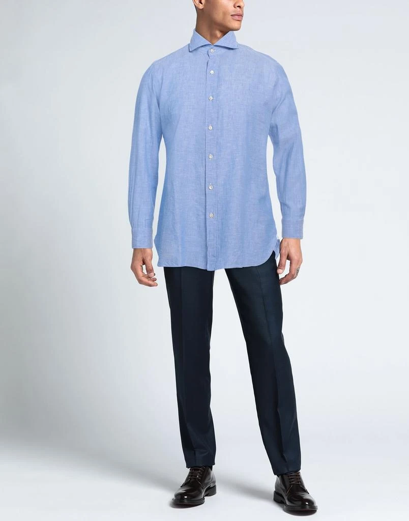 LUIGI BORRELLI NAPOLI Linen shirt 2