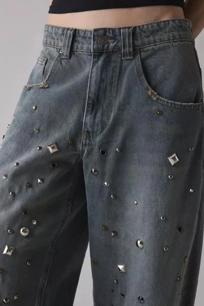 Jaded London Jaded London Colossus Charm Studded Baggy Jean 3