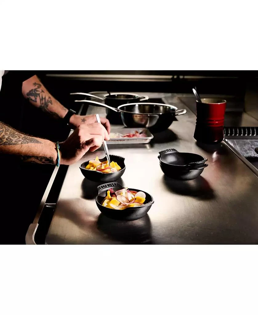Le Creuset Enameled Cast Iron Mini Round Braiser, Set of 4 5