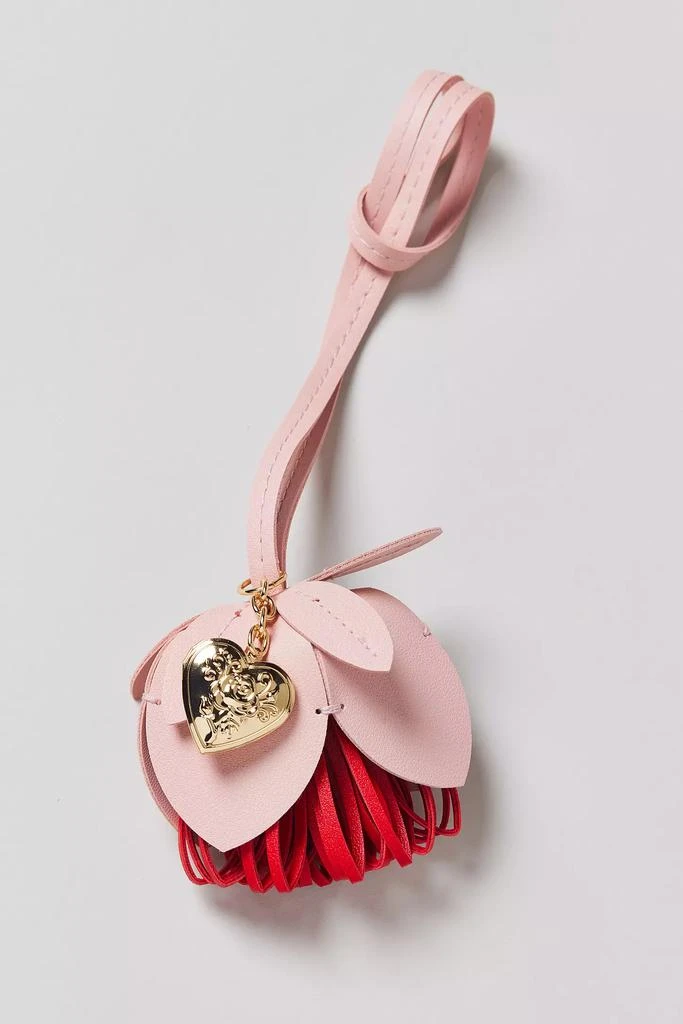 Urban Outfitters Superbloom Floral Faux Leather Bag Charm