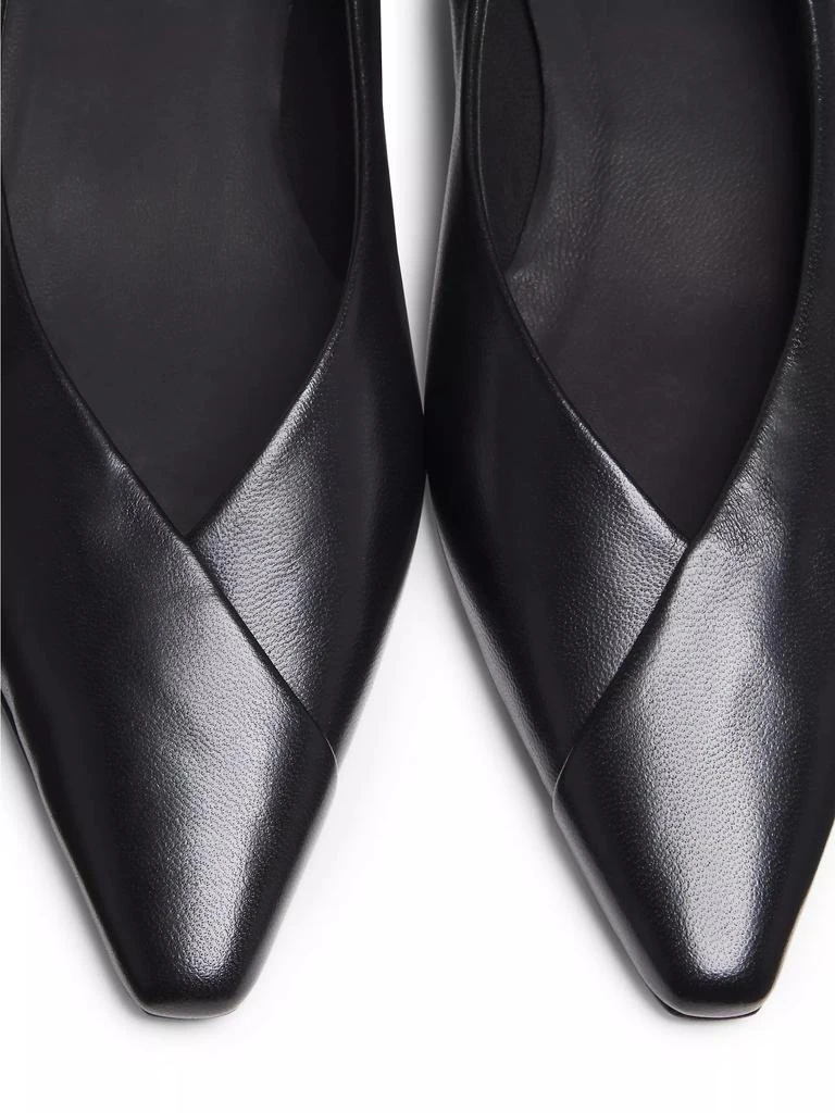 Loulou Studio Barsi Pointed-Toe Leather Ballerina Flats 6