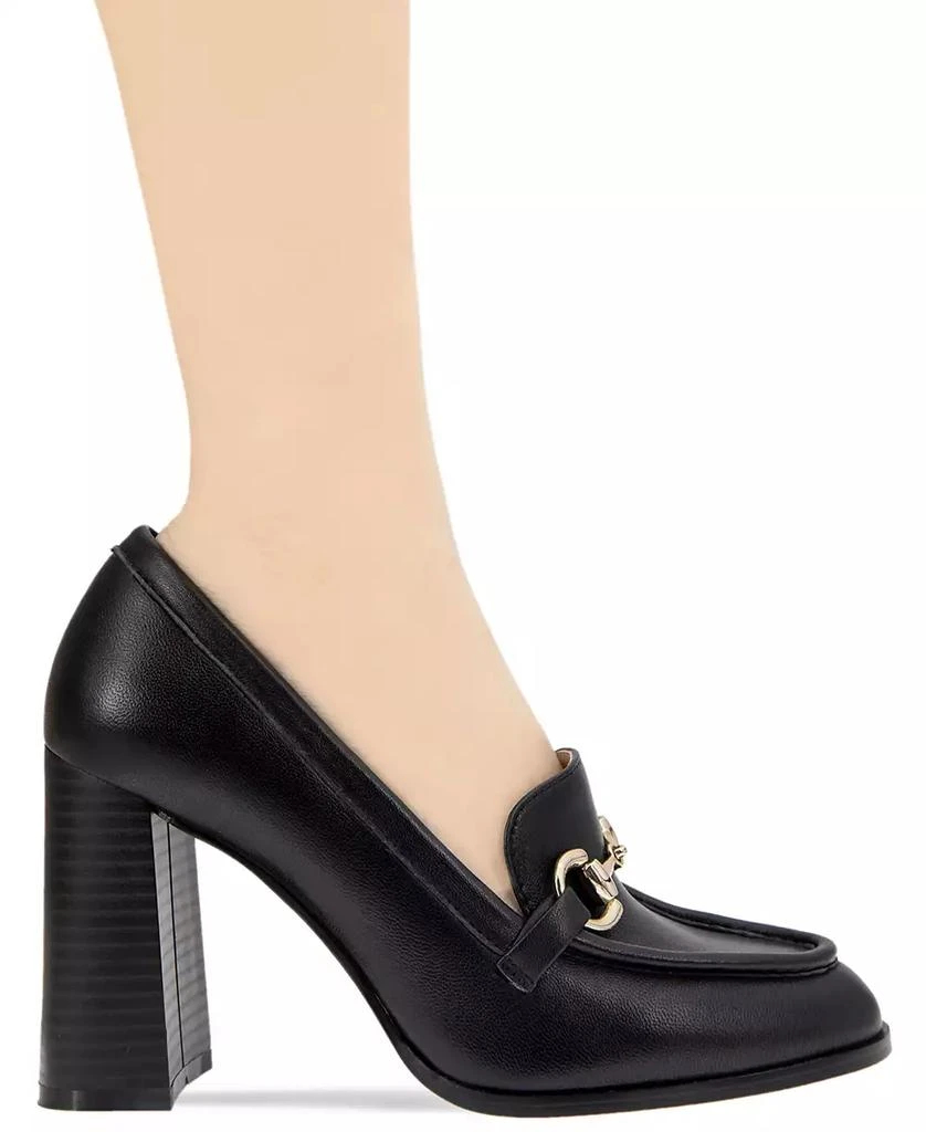 BCBG Women's Yixy Block Heel Loafer 6