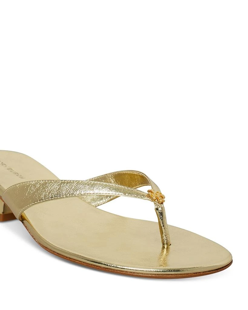 Tory Burch Women's Capri Low Heel Thong Sandals 4
