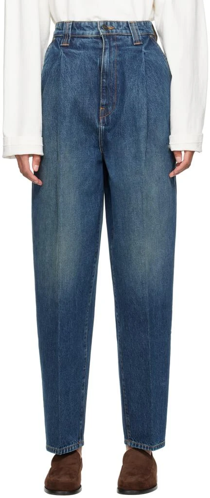 Khaite Blue 'The Ashford' Jeans 1