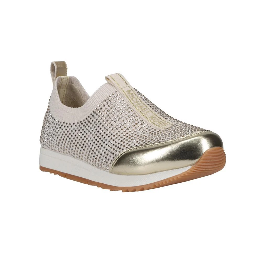 Michael Kors Little Girls Allie Sock Crystal Slip-On Sneakers