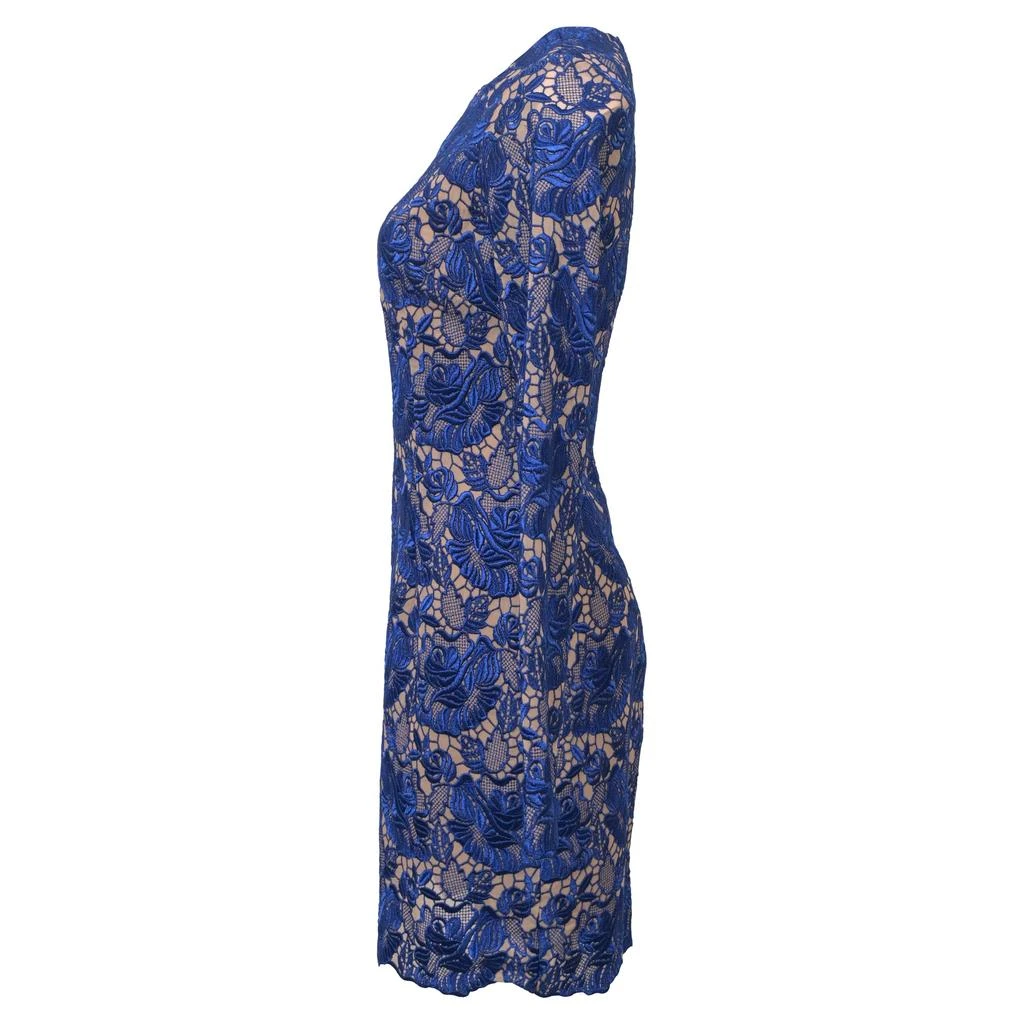 Long Sleeve Dress in Blue Celia Lace  On Sale Now with Up to 73% Off |  Discover Exclusive Deals & Savings at BeyondStyle  Authentic Stella  McCartney women|clothing|dresses with Limited-Time Discounts,