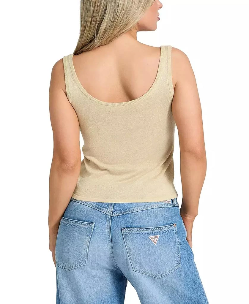 GUESS Women's Nellie Scoop-Neck Sweater Tank Top 4