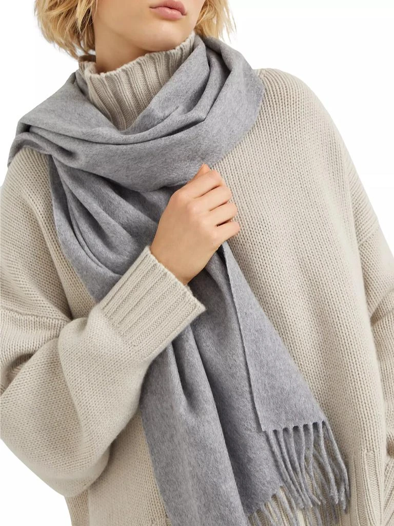 Brunello Cucinelli Cashmere Double Knit Scarf 5