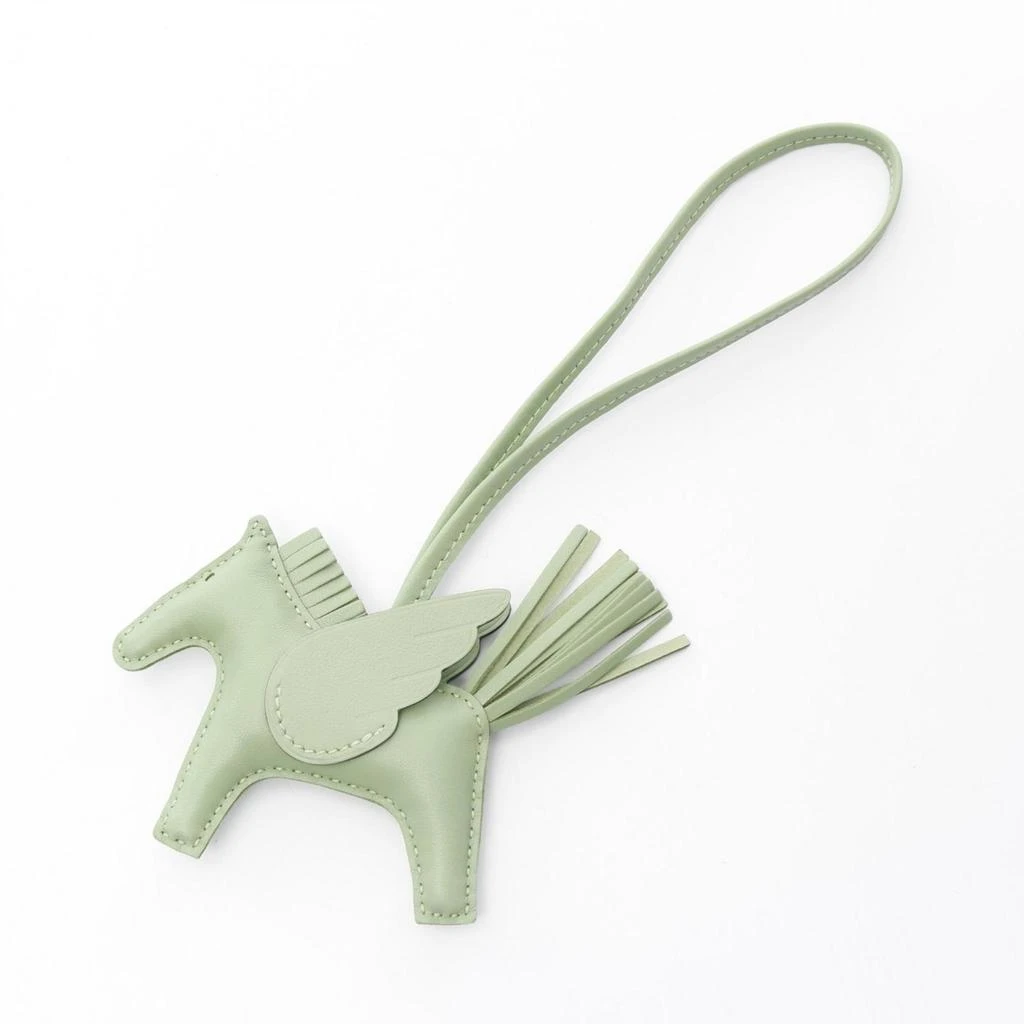 Hermes Swift Leather Agneau Milo Handbag Charm (Pre-Owned)