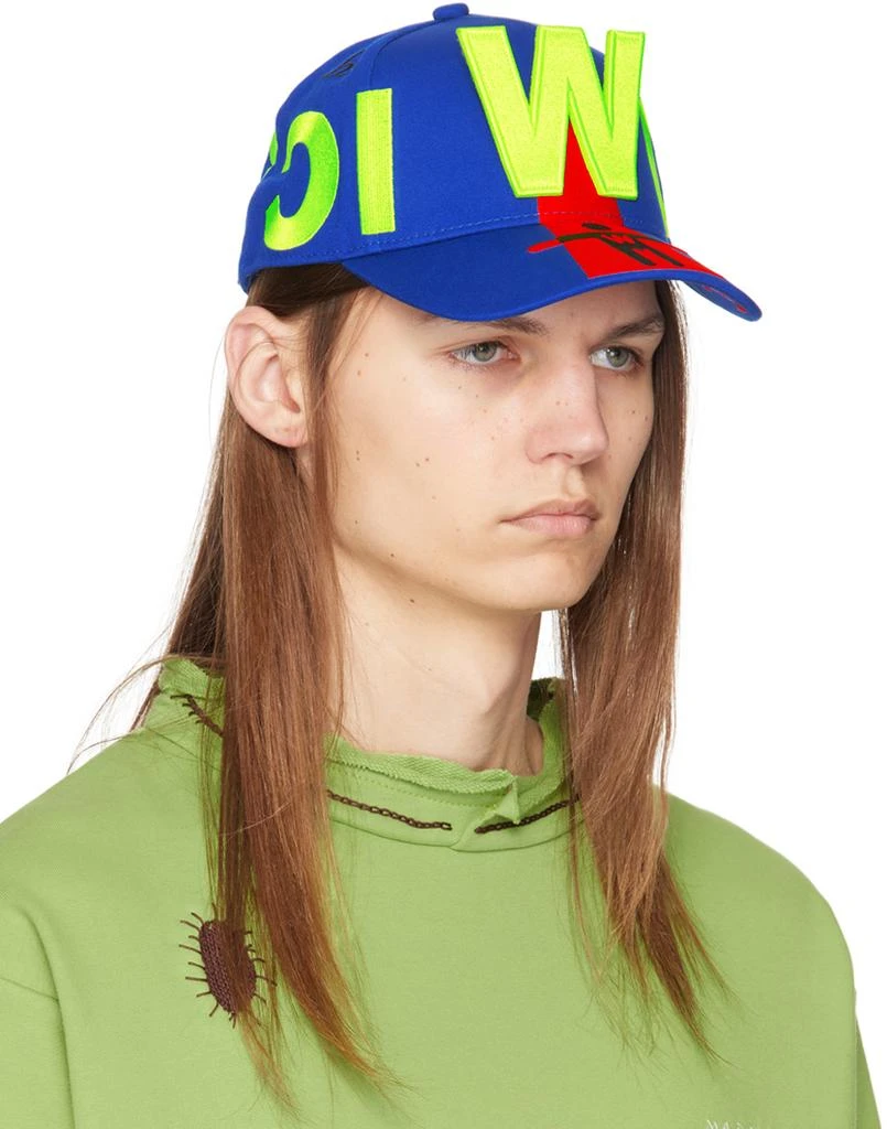 Walter Van Beirendonck Blue 9006 Atomic Cap 2