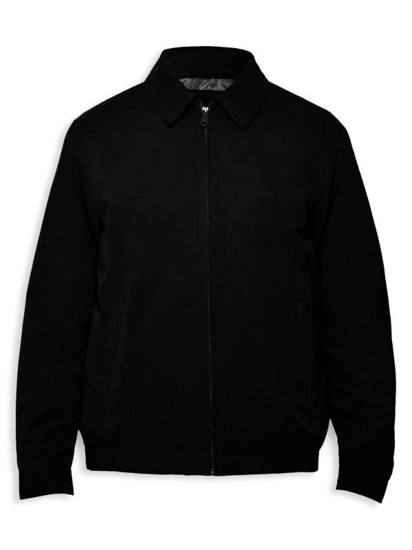 Thermostyles Classic Fit Microfiber Zip Golf Jacket 5