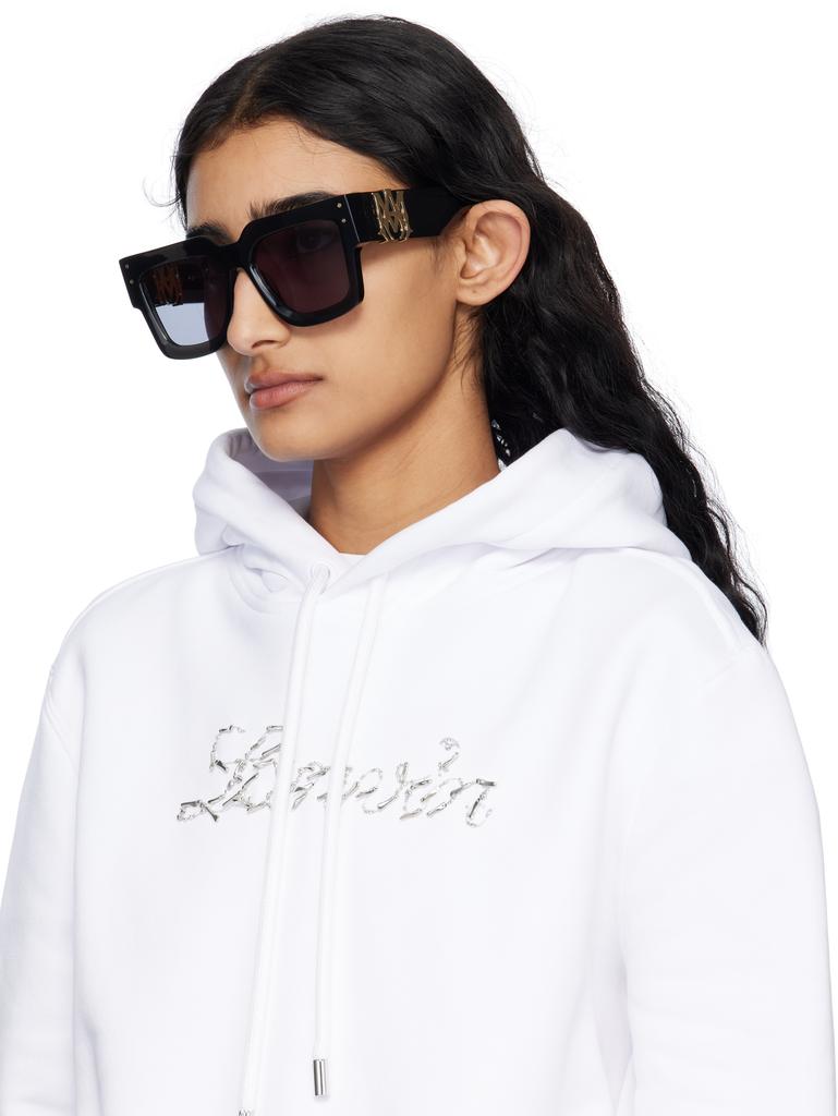 AMIRI Black Jumbo 'MA' Sunglasses - Accessories - Free Shipping