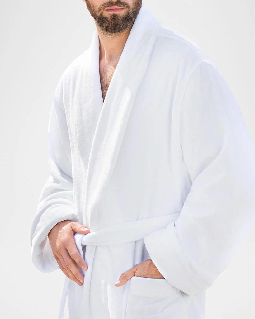 Majestic International Men's Dorchester Cotton Shawl Robe 1