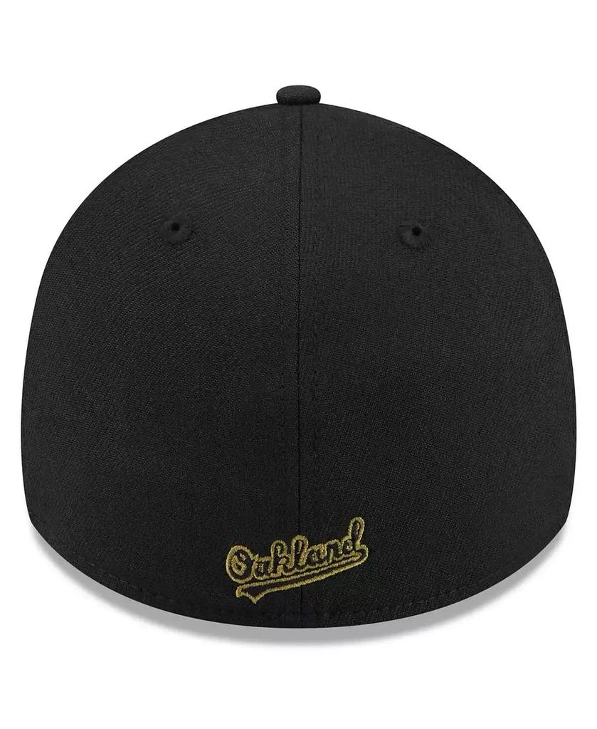 New Era Men's Black Oakland Athletics 2024 Armed Forces Day 39THIRTY Flex Hat 2