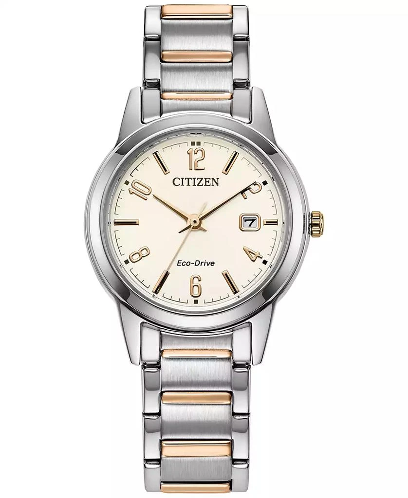 Citizen Eco-Drive Women's Two-Tone Stainless Steel Bracelet Watch 29mm 1