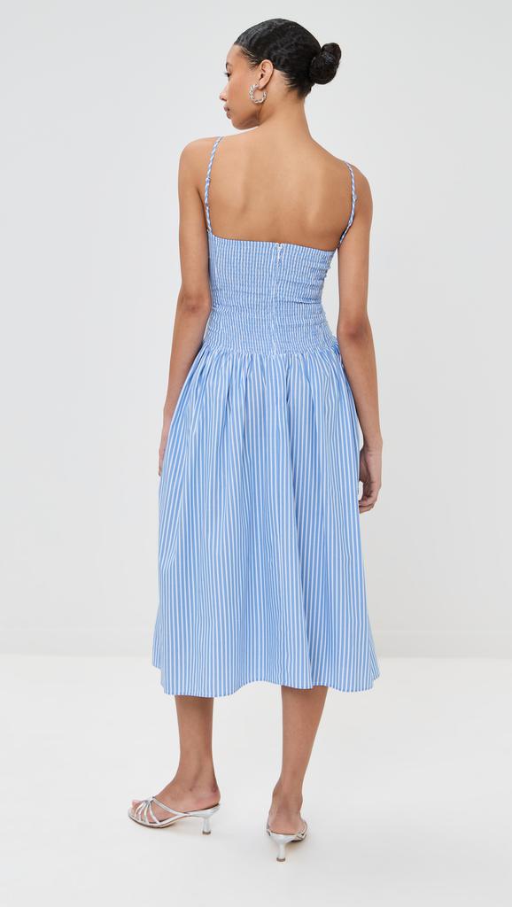 STELLA JEAN Bustier Midi Dress