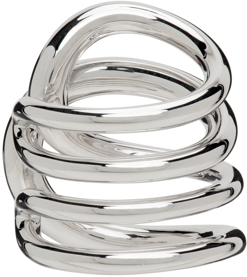 Charlotte Chesnais Silver Daisy Ring 4