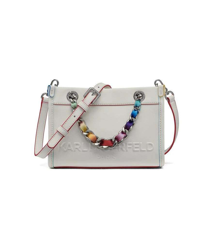 Karl Lagerfeld Paris SAVOIE SMALL LEATHER CROSSBODY 1